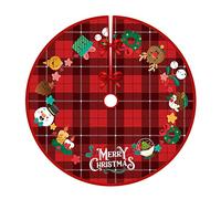 Bortivier ÁRbol de Navidad Falda Alfombra Alfombra Alfombra Manta Al Aire Libre Alfombrilla de Navidad Cubierta Fiesta en Casa DecoracióN de AñO, H