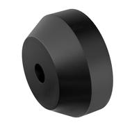 Bortivier Audio LP Tocadiscos de Vinilo Estabilizador de Disco de Metal Tocadiscos Abrazadera de Peso HiFi Negro