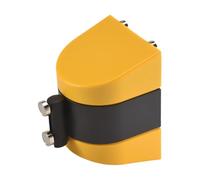 Bortivier Barrera de CinturóN RetráCtil MagnéTica, CinturóN de Barrera para Colas con AdsorcióN MagnéTica, Barrera de CordóN de Seguridad de 10 M