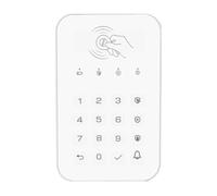 Bortivier Bloqueo de Teclado TáCtil InaláMbrico Frecuencia de 433 MHz Ev1527 Desbloqueo de CóDigo de CóDigo de System de Seguridad Centro de Alarma Conectado RFID