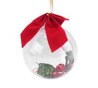Bortivier Bola de Adorno NavideñO Decoraciones para áRboles de Navidad Adorno Transparente Adorno para Casa Bola Colgante Gatos Negros