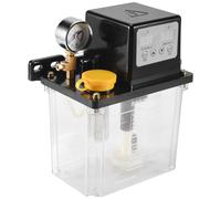 Bortivier Bomba de Aceite Lubricante 2L Bomba de Aceite Lubricante AutomáTica Bomba de LubricacióN ElectromagnéTica Lubricador con ManóMetro