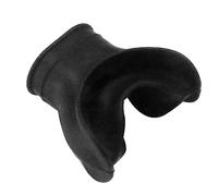 Bortivier Boquillas de Silicona de Segunda Etapa para Buceo, Regulador de EsnóRquel, Coloridos Accesorios de RespiracióN SubacuáTica, Color Negro