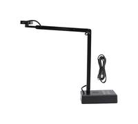 Bortivier Cámara de Documentos USB 4K, Cámara Web de 16 MP, Visualizador de Imagen Invertida, Plegable para Demostraciones en de Conferencias Web