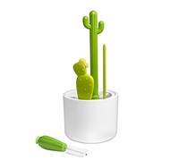 Bortivier Cepillo para de Cactus, Cepillo para Pajitas, Juego de Cepillos de Limpieza Multifuncionales, Limpieza de áNgulo Completo