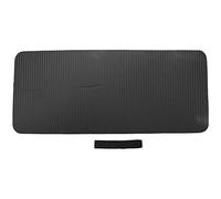 Bortivier Colchoneta para Entrenamiento de Pilates 60X25X1.5Cm de Espesor Cojín de Rodilla de Yoga Soporte Extra para Rodillas Muñecas Negro