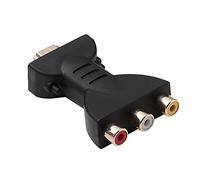 Bortivier Compatible con A 3 RGB Adaptadores de Video y Audio -Male To 3 Video Audio Adaptador Conector de Componente