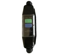 Bortivier Conector RCD en Línea, Interruptor de Seguridad Intermedio PRCD, Protección de Corriente Residual de 30 MA, Antidescarga Eléctrica para Exteriores.