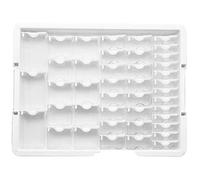 Bortivier Contenedor de Almacenamiento de Pintura de Diamante de 42 CuadríCulas, Caja de Pintura de Diamante Transparente, Caja Organizadora de PláStico, Herramienta de Pintura de Diamante