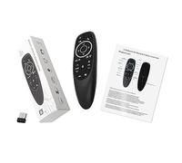 Bortivier Control Remoto G10S Pro para Android TV Box Control Remoto por Voz 2,4G RatóN InaláMbrico Giroscopio Control Remoto IR RetroiluminacióN LED