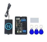Bortivier Controlador de Acceso por Huella Dactilar Módulo de Relé de Control de Cerradura Eléctrica NFC Tarjeta IC Interruptor de Inducción IC y NFC