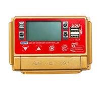 Bortivier Controlador de Carga Solar MPPT de 12/24 V Wifi Bluetooth Panel Solar Regulador Inteligente de Batería 60 A