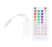 Bortivier Controlador Inteligente RGB de MúSica Inteligente Bluetooth SP611E para WS2812B SK6812 WS2811 Tira de Cinta LED RGB Direccionable