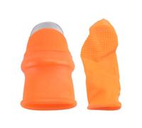 Bortivier Cuchillo de Pulgar de Silicona para JardineríA con Cunas de Dedo Selector de Cuchillo de Pulgar para Frutas Vege-L