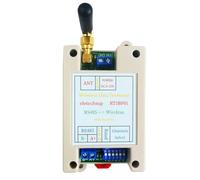 Bortivier DC 12V 24V DIN Rail Dip Switch RS485 Transceptor Inalámbrico 20DBM -121dBm UART Transmisor y Receptor Módulo Modbus RTU