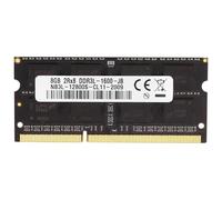 Bortivier Ddr3 8Gb Memoria Ram para Computadora PortáTil 1600Mhz Pc3-12800 1.35V 204 Pines Sodimm Compatible con Doble Canal para Memoria de Computadora PortáTil