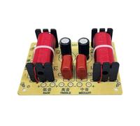 Bortivier Divisor de Frecuencia de Altavoz de 3 Vías HiFi de 150 W, Filtro de Cruce de Audio, Separador de Agudos, Medios y Graves