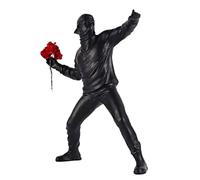 Bortivier Escultura de Lanzador de Flores, Estatua de Resina para DecoracióN del Hogar, Figuras Decorativas para Sala de Estar, DecoracióN de EstanteríA de Escritorio de Oficina B