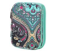 Bortivier Estuche para Agujas de Tejer, Organizador de Costura, Bolsa de Almacenamiento para de Ganchillo Circulares, Bolsa para Kit de Costura A