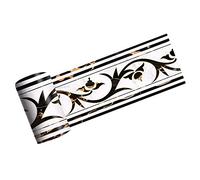 Bortivier Etiqueta Engomada de Mosaico de LíNea Lateral Autoadhesivo de 2M Griego Antiguo BañO Cocina Restaurante Pared Escalera Piso Frontera de la Pared DecoracióN HogareñA