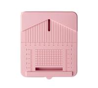 Bortivier Guía de Perforación para Aretes de Arcilla Polimérica con Recolector de Residuos para Joyería Artesanal, Herramientas para Aretes de Arcilla Polimérica.