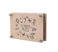 Bortivier Kit de Prensado de Flores Profesional, Kit de Prensado de Flores DIY de 30X21 cm para Adultos para Hacer Flores Secas y Flores Prensadas