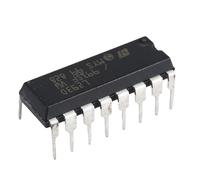 Bortivier L293D L293 L293B DIP/SOP Insercion-extraccion de cuatro canales motor paso a paso Chip IC