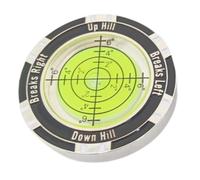 Bortivier Lector de Pendientes Periférico de Golf Ayuda de Lectura de de Alta Precisión Amarillo Verde