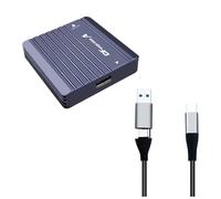 Bortivier Lector de Tarjetas CFexpress Tipo A Adaptador de Lector CFexpress Lector de Tarjetas CFexpress USB3.2 10 Gbps USB C Lector de Tarjetas CFexpress