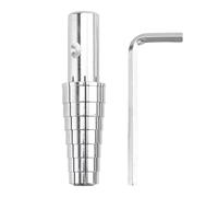 Bortivier Mandril de Anillo de Acero Inoxidable Expansible con Llave Hexagonal, Herramienta Moldeadora de Anillo de Servicio Pesado para Torneado y FabricacióN de Anillos7.5-10.5