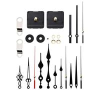 Bortivier Mecanismo de Movimiento de Reloj de Cuarzo DIY de Eje de 32Mm con 5 Pares Diferentes de Manos, Reemplazo Piezas de ReparacióN de Reloj de Pared