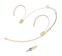 Bortivier Micrófono de Diadema con Gancho para la Oreja, Micrófono de Condensador Omnidireccional con Cubierta.