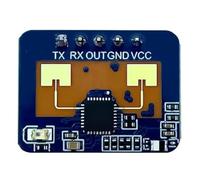 Bortivier MóDulo de Sensor de Presencia Corporal 24G LD2410C Sensor de Conveniencia MultifuncióN Inteligente Sin Contacto con Radar de MiliméTrica,A