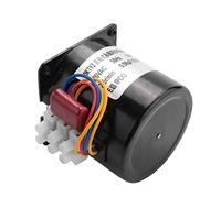 Bortivier Motor de Engranaje SíNcrono de 220V CA 60KTYZ Motor de Engranaje SíNcrono de ImáN Permanente 60-KTYZ 220V 2.5 Rpm