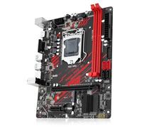Bortivier Nueva Placa Base H8M Pro S1 LGA 1150 Compatible con Procesadores Pentium Core I3, I5 y I7 de 4.º Generación, RAM DDR3, SATA3.0, USB 3.0.
