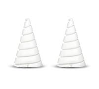 Bortivier Plantilla de Bobinado de Bobina de Fibonacci, para Herramienta de FabricacióN de Antenas de Cobre para Cultivo EléCtrico, Plantilla de Antena de Alambre de Cobre para JardineríA A