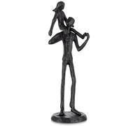 Bortivier Regalos para Papá de Hija: Figura de Hierro para Papá e Hija, Escultura de Amor para Padre e Hija, Decoración para la Boda del Día del Padre