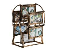 Bortivier Rueda de Molinos de Viento Giratorios, de Fotos, áLbum de Fotos, Autoensamblaje, de FotografíA Familiar de Boda, DecoracióN de Escritorio para el Hogar A