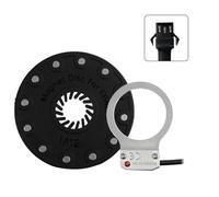 Bortivier Sensor de Pedal de Bicicleta Eléctrica con Asistencia, Conector SM de 12 Imanes, Cable Asistencia Eléctrica para Bicicleta Eléctrica, Kit de Bricolaje para Bicicleta Eléctrica