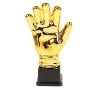 Bortivier Trofeo de Fútbol, Trofeo de Portero, Forma de Guantes, Copa de Trofeo Grande Dorada para Competiciones de Ortografía y Partidos Deportivos.