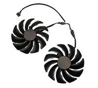 Bortivier Ventilador de Tarjeta GráFica GPU de 88 Mm para Radeon AORUS RX 580/570 GV-RX 570 AORUS GV-RX580AORUS (2 Piezas)