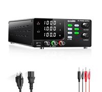 boruidy Fuente de alimentación CC variable 0 ~ 1000 V 0 ~ 1 A fuente de alimentación de banco de alto voltaje con OCP OVP M1-M3 almacenamiento de memoria y perilla codificadora Fuente de alimentación