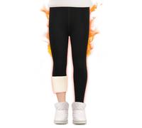 boruizhen Leggins Niña Leggings Térmicos Largos Canalé Invierno Térmicos Pantalon