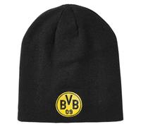 Borussia Dortmund BVB BVB09 Beanie - Gorro Reversible, Color Amarillo y Negro