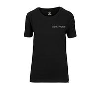 Borussia Dortmund Camiseta BVB Oversize para Mujer, Color Negro, S, Negro, S