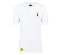 Borussia Dortmund Camiseta Schlotterbeck Comic, Blanco, 54