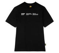 Borussia Dortmund Retro Yellow: Gelbes Oversized T-Shirt im 90er Jahre Design-BVB-Emblem in Ellipsen, 100% Baumwolle Camiseta, Amarillo, S para Hombre