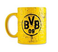 Borussia Dortmund Taza, Hombre, Negro/Amarillo