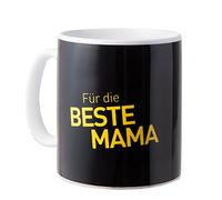 Borussia Dortmund Taza para la mejor madre, Unisex, Negro/Amarillo