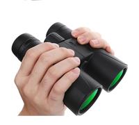 Borwolf 10X42 Gran Aumento HD Telescopio de Caza con Zoom de Largo Alcance Binoculares Gran Angular de visión Nocturna